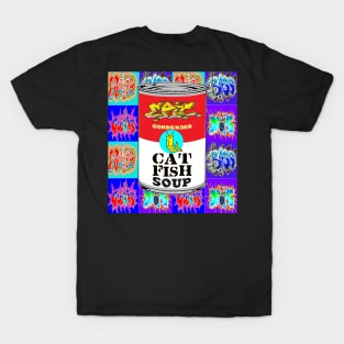 Epic Cat fish Soup Pop Art T-Shirt